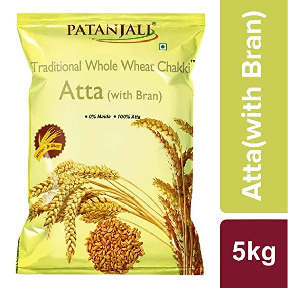 Patanjali Atta, Packaging Type: Packet, 6 Months