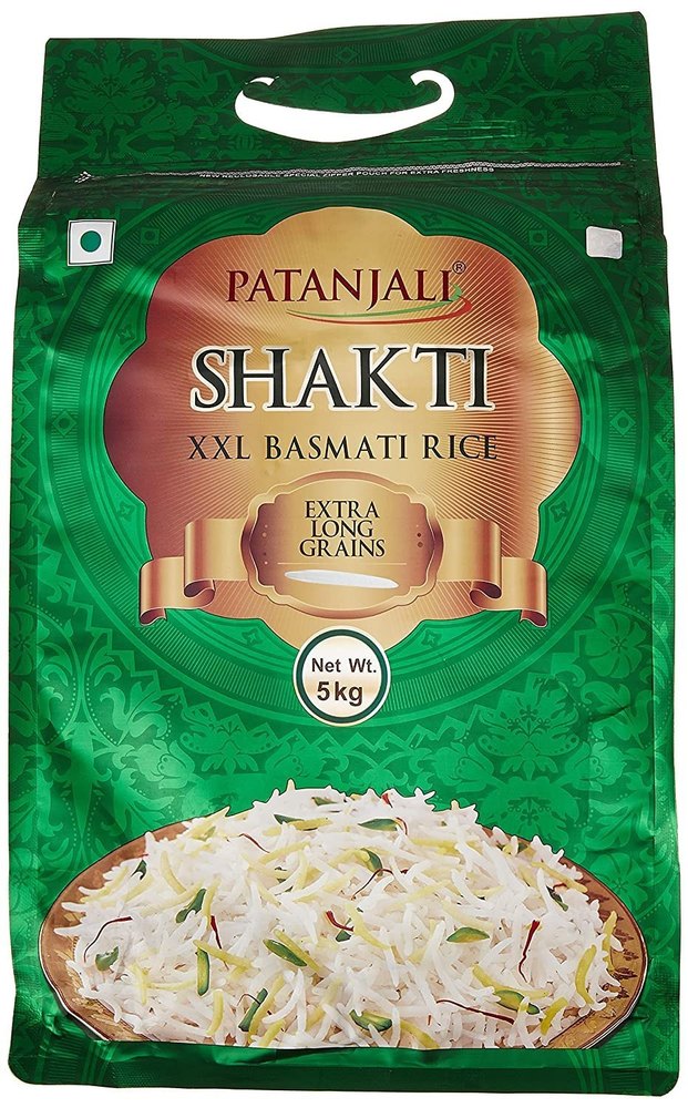 Patanjali Shakti XXL Basmati Rice, 5 kg