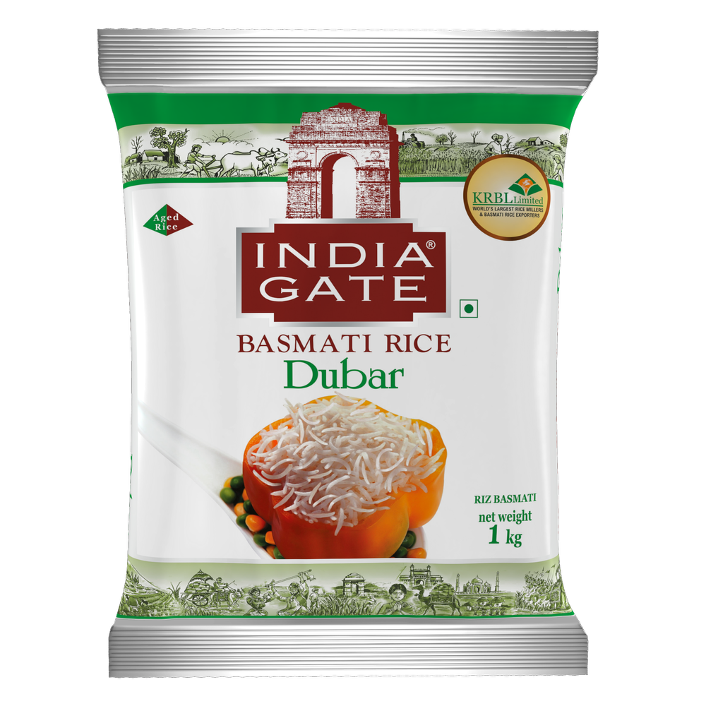 India Gate Dubar Basmati Rice, 1 kg