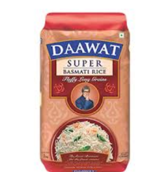 Daawat Super Basmati Rice, 1kg