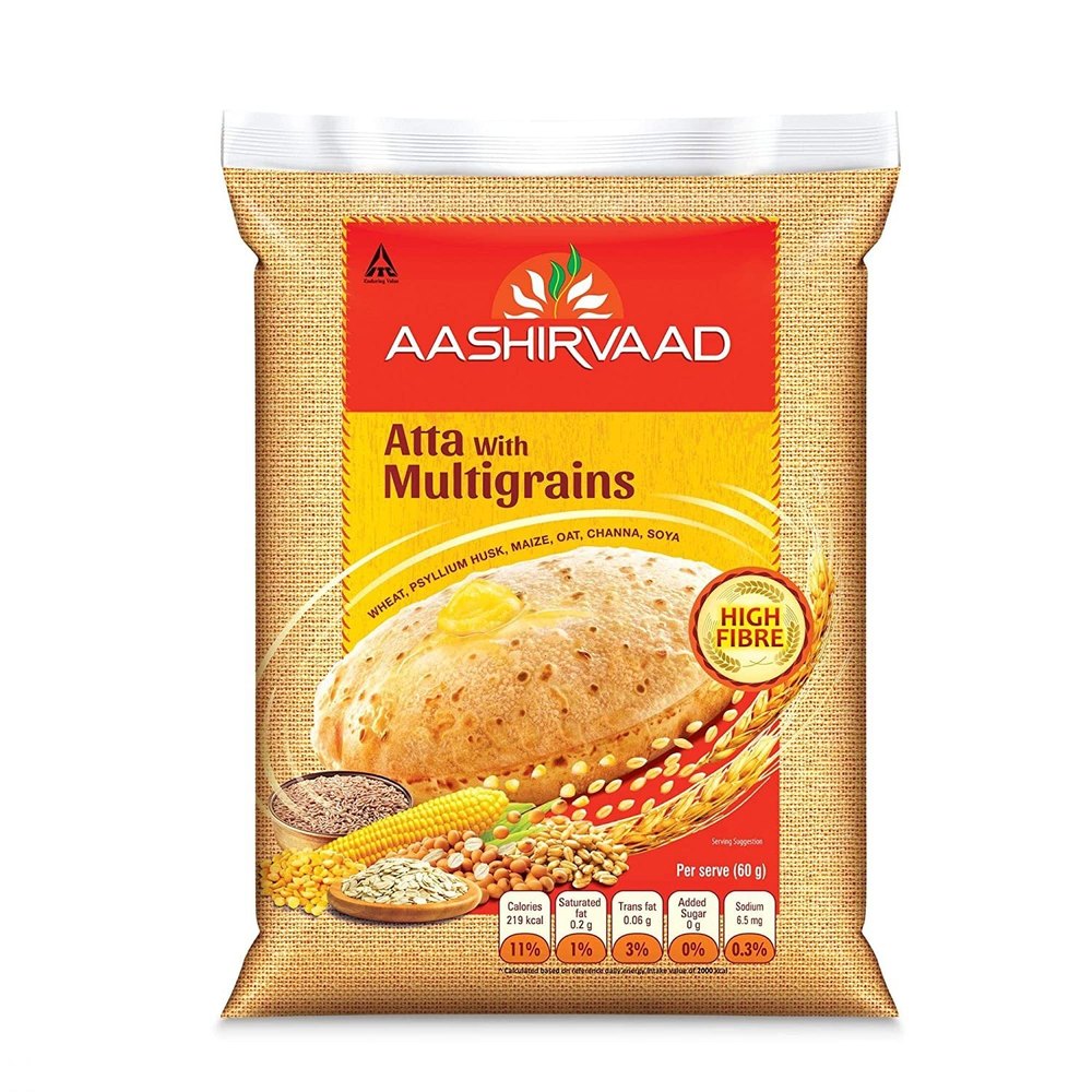 5kg Aashirvaad Wheat Atta, Packaging Type: Bag, 1 Year
