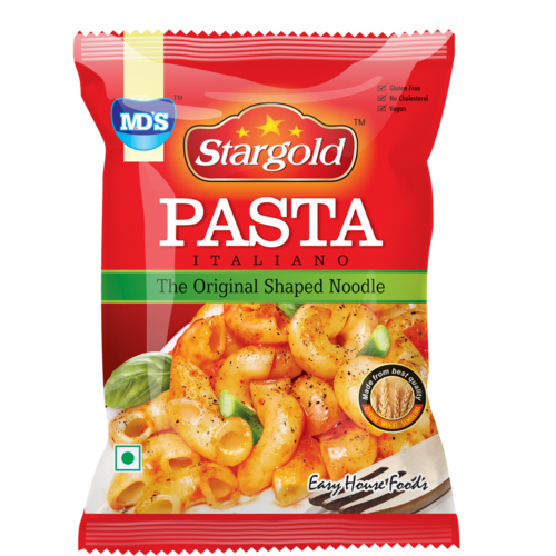 100% Hard Wheat Samolina Yellow Stargold Pasta & Macroni For Food Product, Packaging Type: Packet