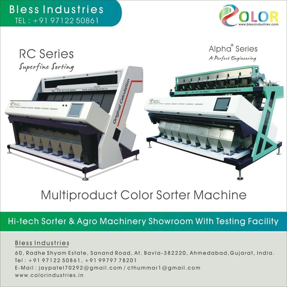Automatic SOAF SORTER MACHINE, Single Phase, Capacity: 100kg To 750kg/H