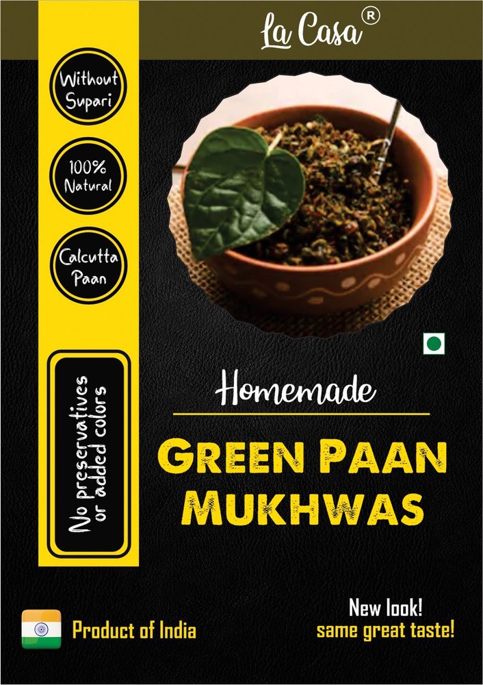 La Casa Egg Less Green Paan Mukhwas, For Mouth Freshner, Packaging Size: 1 Kg