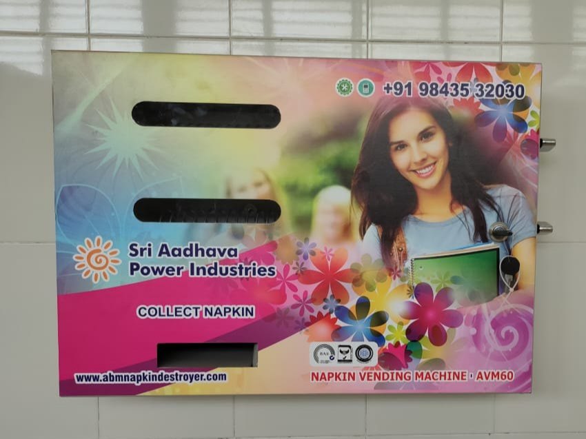 Manual SAPI VEND Sanitary Napkin vending machine