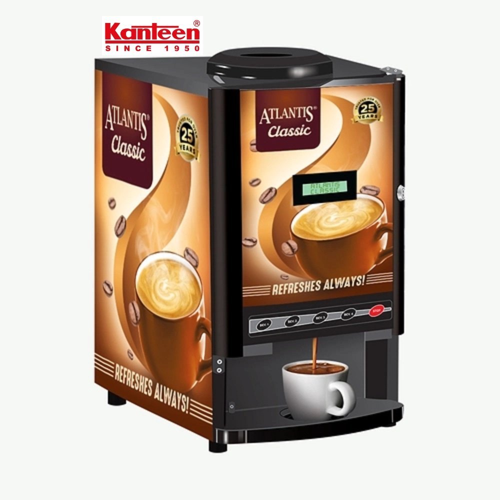 Tea Coffee Vending Machine Atlantis Cafe Mini 2 Lane