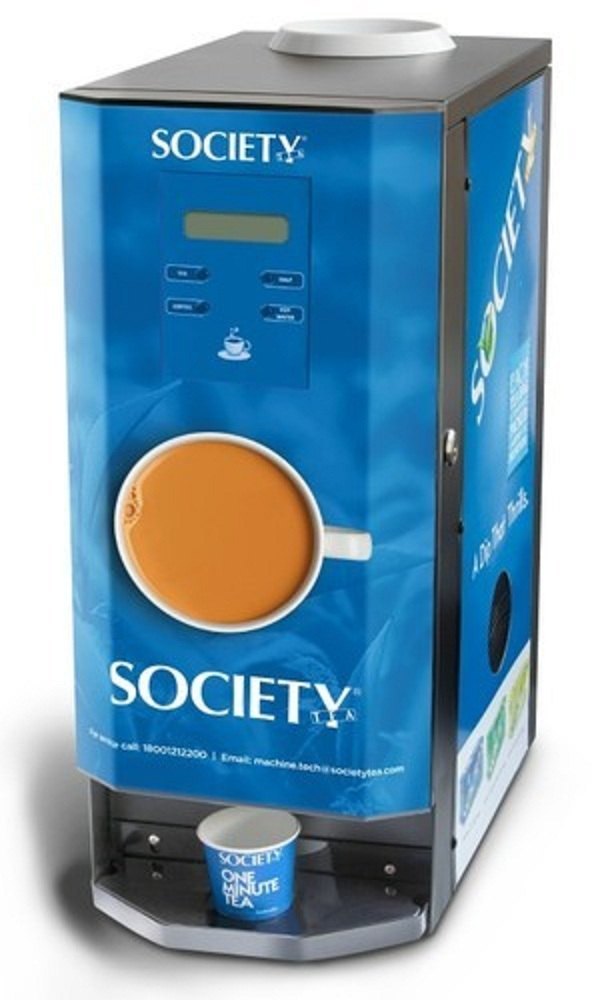 ABS Plastic Society Tea Coffee Vending Machine