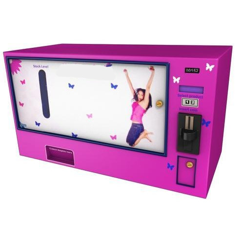 Plastic Sanitary Napkin Vending Machine