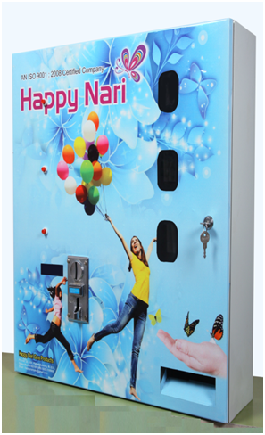 Automatic Coin Operated Type Sanitary Napkin Vending Machine