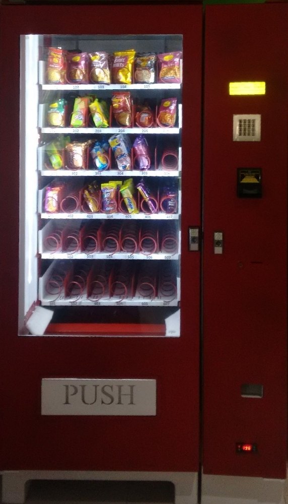Automatic Packaged Snacks Vending Machine