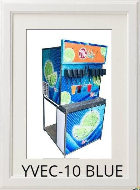 Blue Soft Drink Dispenser Machine, 230v Ac, Capacity: 150 Per Hours