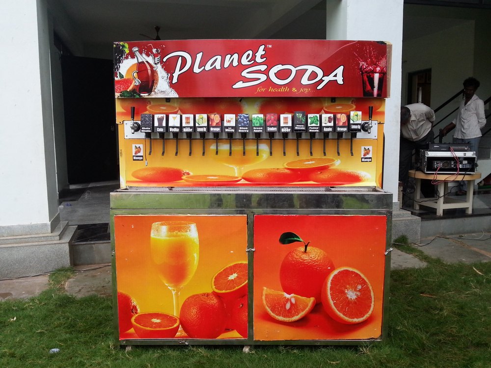 Stainless Steel Soft Drink Machine