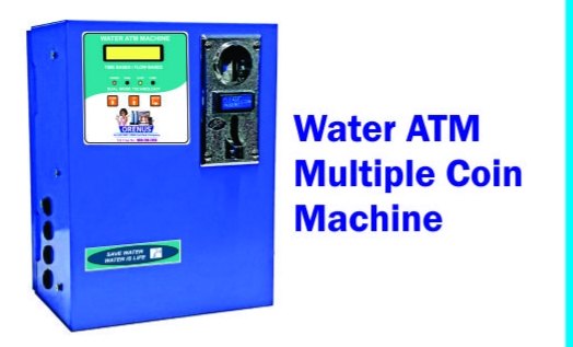 Orenus LCD Water ATM Machine, Coin