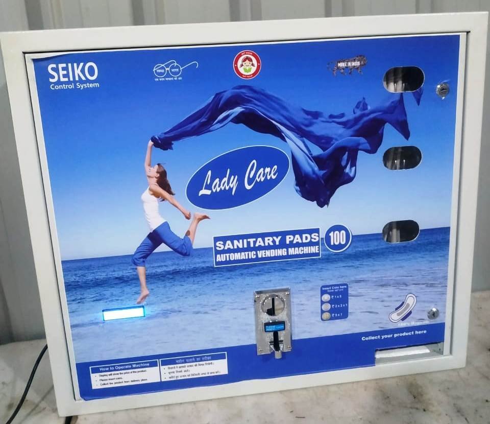 Automatic Coin Operated Sanitary Pad Vending Machine
