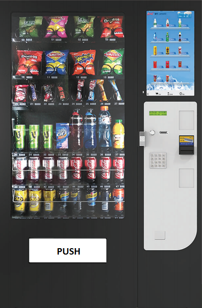 Touchscreen Vending Machine, 630w