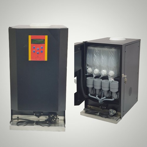 Amber Cold Coffee/Iced Tea Four Canister Vending Machine, For Cafe, 630(h) X 310 (w) X 410(d) Mm
