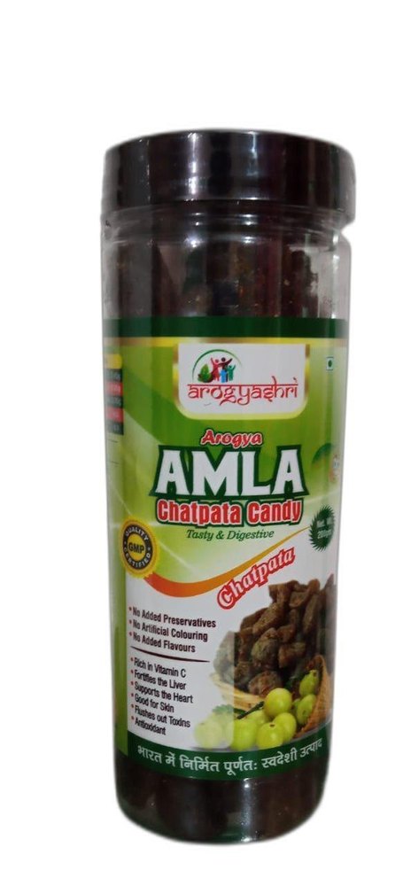 Arogyashri Brown AROGYA Amla Chatpata Candy, Packaging Type: Plastic Jar, Packaging Size: 200GM