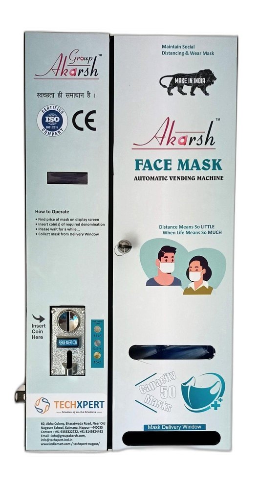 Automatic Face Mask Vending Machine