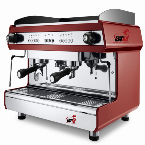 BTM Stainless Steel Espresso Coffee Machine, For Cafe, Silver
