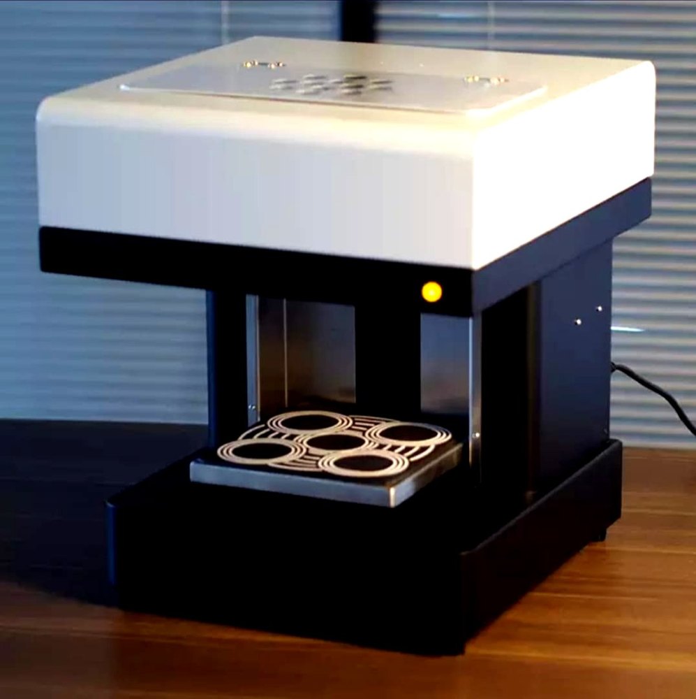 Recoast Coffee Photo Printing Machine, Black