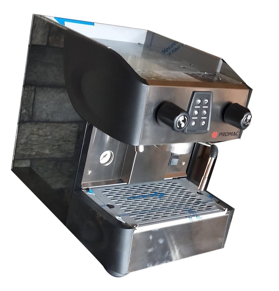 Stainless Steel Coffee Maker, Black