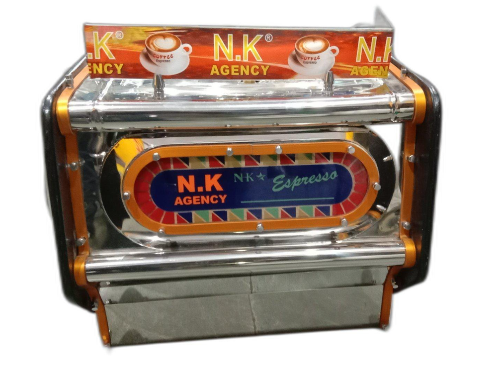 N.K Stainless Steel Coffee Vending Machine, For Cafe