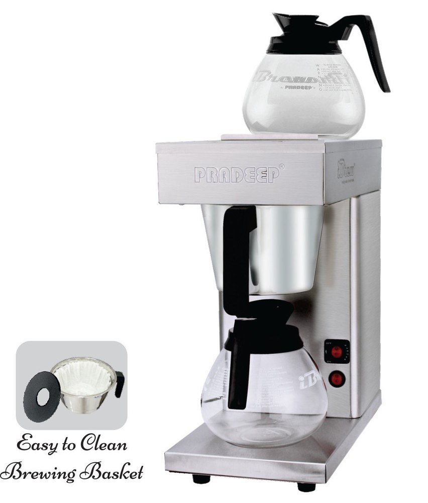 2400 Stainless Steel Black Coffee Brewer