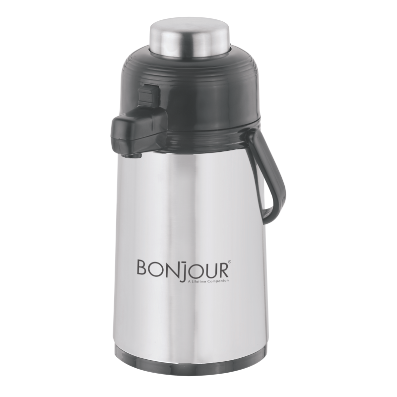 Bonjour Silver Color Coffee Airpot