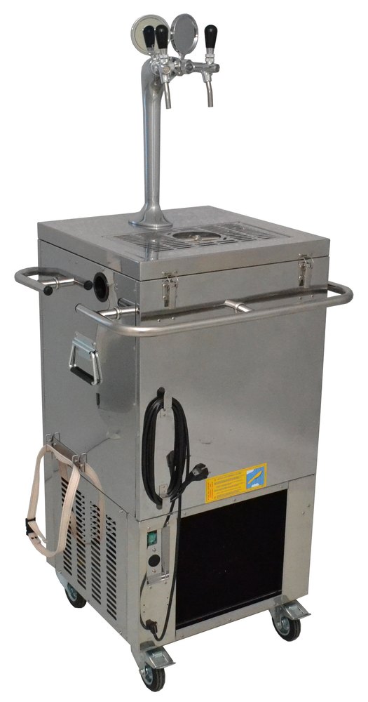 Mobi Beer Dispenser With Double Tap Snake Tower