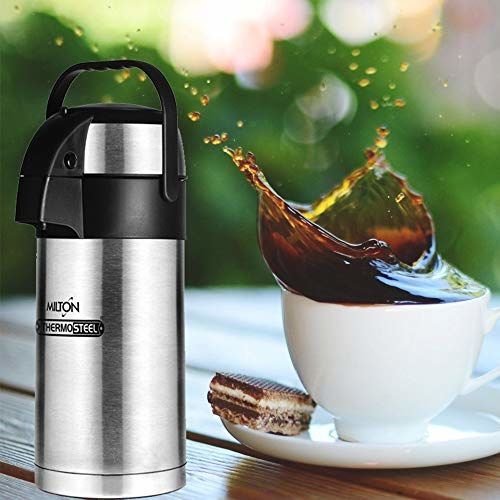 Silver Beverage Dispenser / Tea flask, Capacity: 2 Ltr