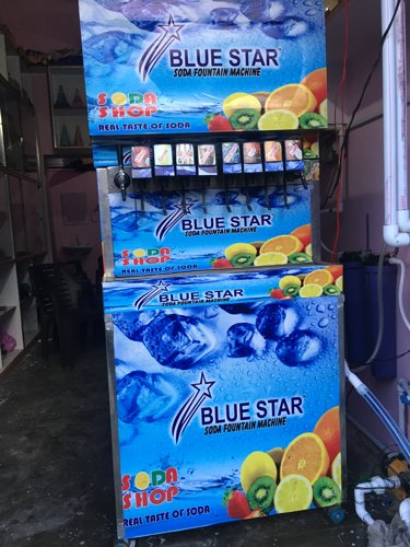 Blue Star Ss Soda Fountain Machine