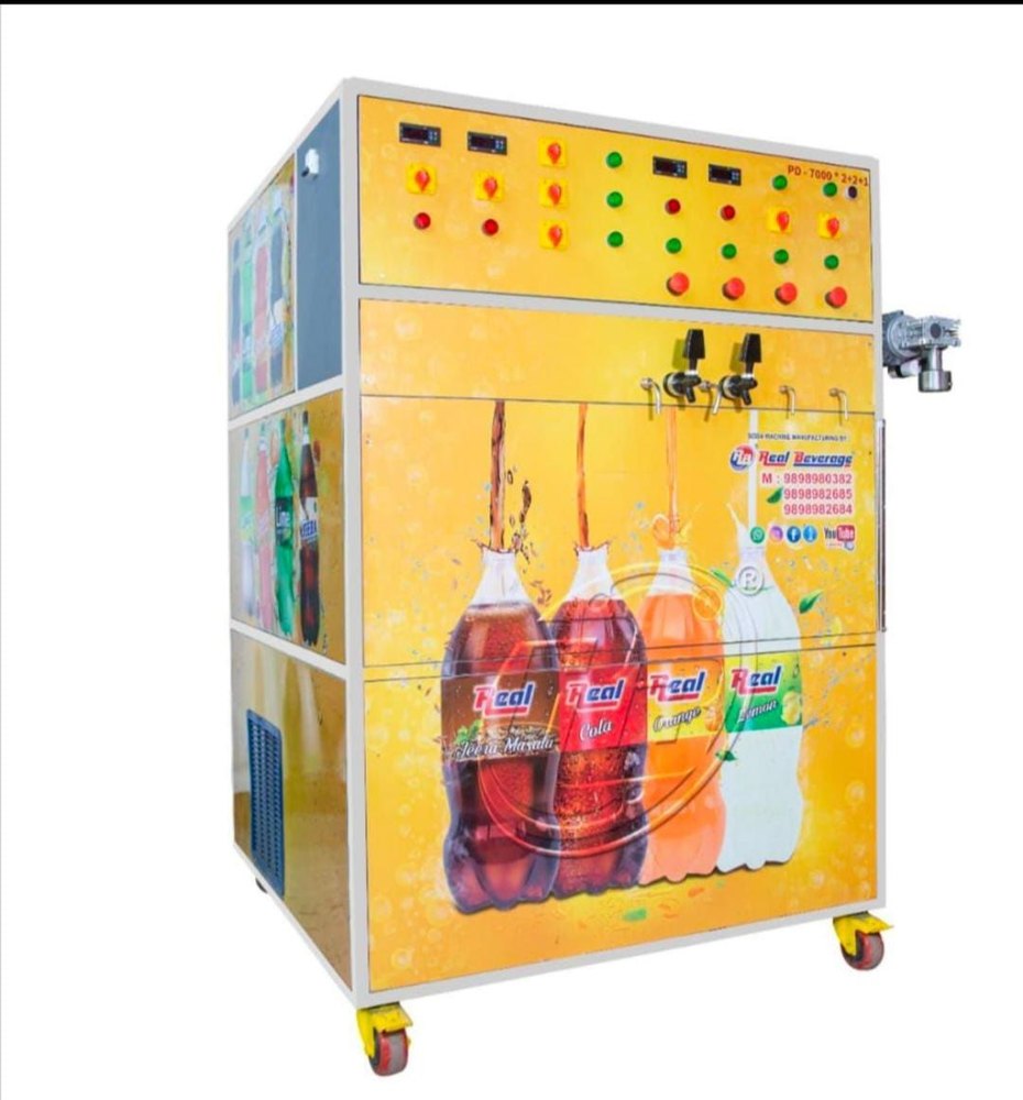 Real Beverage Stainless Steel Soda Maker