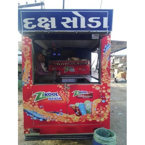 20 Flavors Mobile Van Soda Fountain Machine