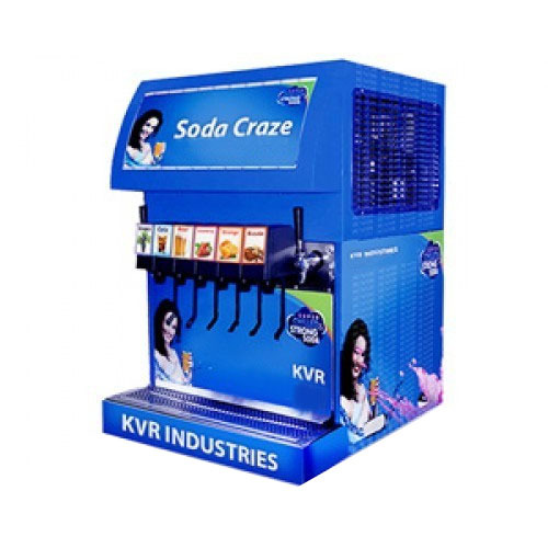 6 Flavor Soda Fountain Dispenser Machine