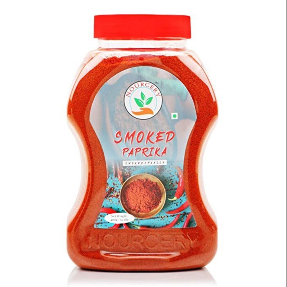 Spicy 400g Nourcery Smoked Paprika, Packaging Type: Jar