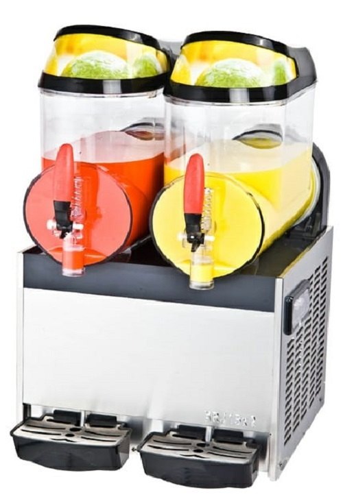 Stainless Steel SLUSH MACHINE REFREGERATED TWO JARS, Model Name/Number: Sm 10l 2, Capacity: 10+10 Ltr