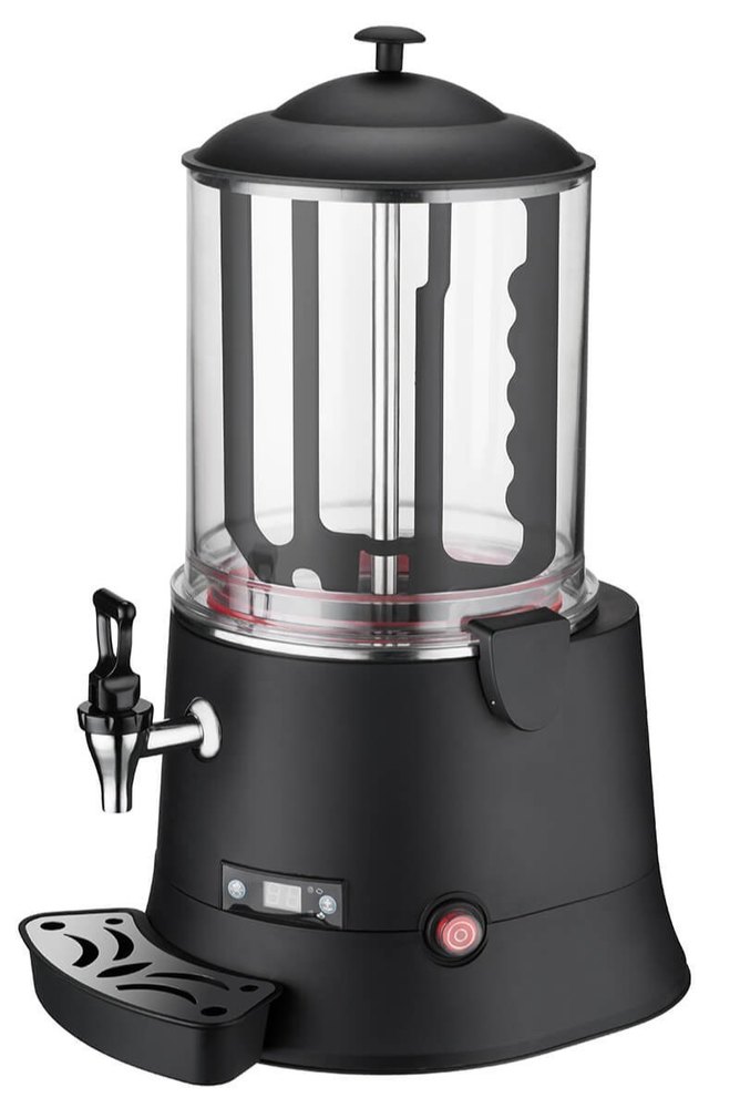 Fibre Body, polycarbonate Jar Hot Chocolate Dispenser 10 Litre