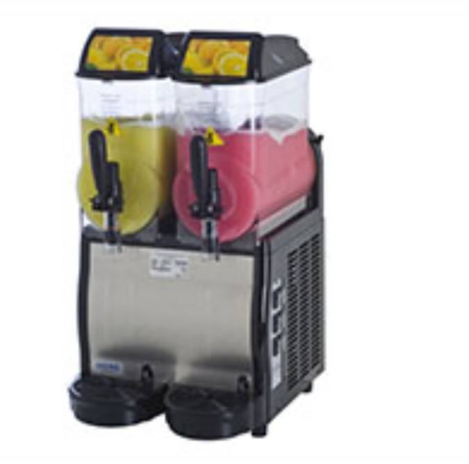 White Juice Dispenser Ice Slush Machine, Capacity: 7 Ltr