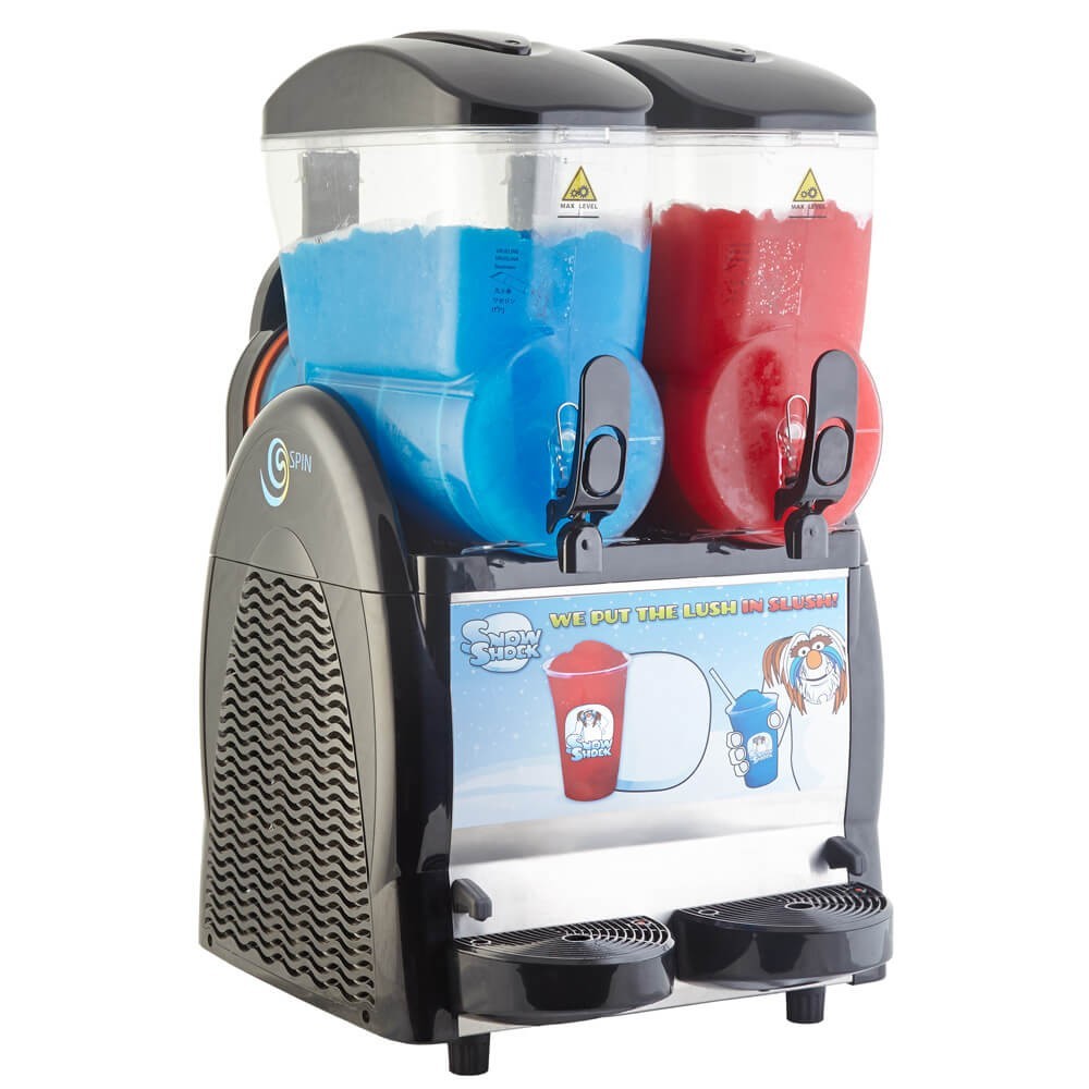 Semi Automatic SS and Plastic Slush Machine, Capacity: 2x 12 Litre