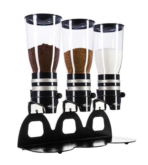 IDM Automatic Coffee Powder Dispenser, Black, Capacity: 500 cups per day