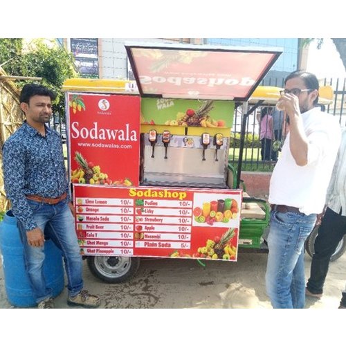 Sodawala Ss, Ms Erickshaw Soda Vending Machine