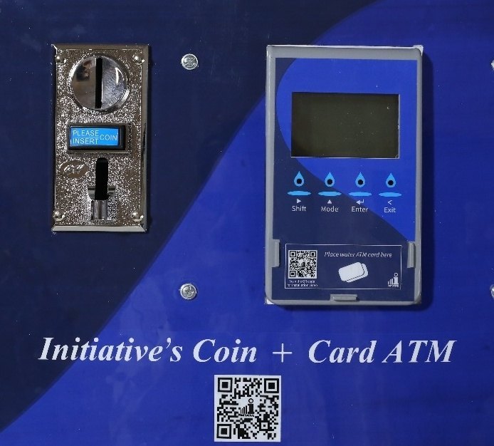 Initiative LCD Coin Card Water ATM panel