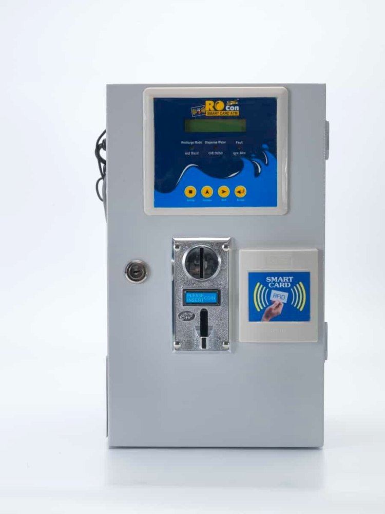 Mega Tech Digital RO Water ATM Vending Machine, Coin