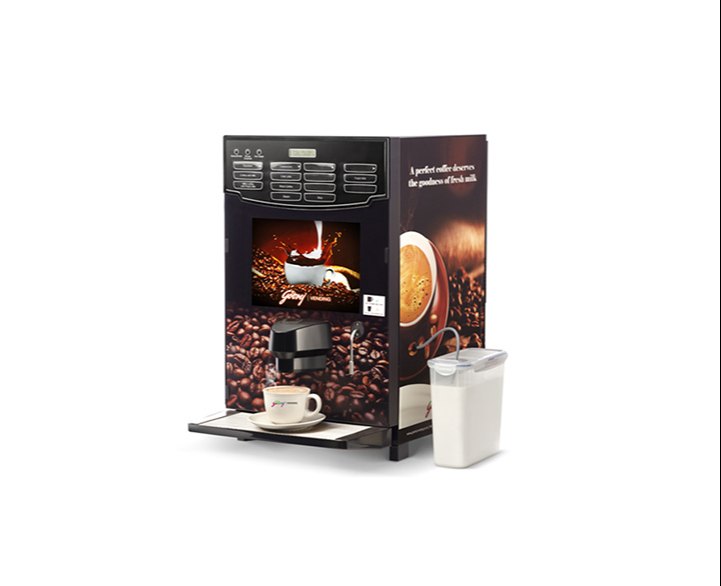 Stainless Steel Godrej Minifresh Espresso Vending Machine