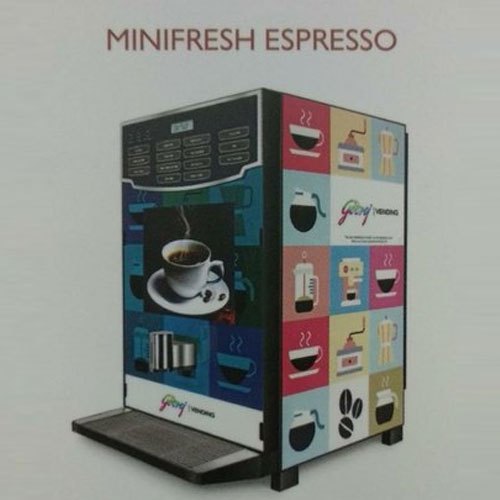 Packed Beverages Cold Coffee/Iced Tea Godrej Mini Fresh Espresso Coffee Vending Machine