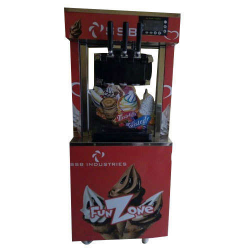 Ice Cream Vending Machine, For Industrial, Capacity: 360 Cones Per Hour