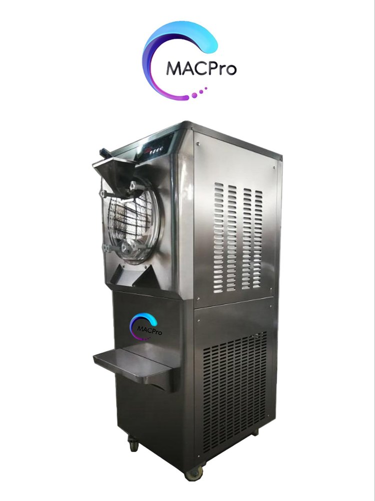 Gelato & Natural Ice Cream Machine, 30 To 40 Litres Per Hour, 220v