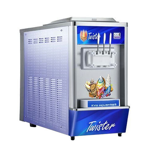 Stainless Steel Table Top Ice Cream Machine