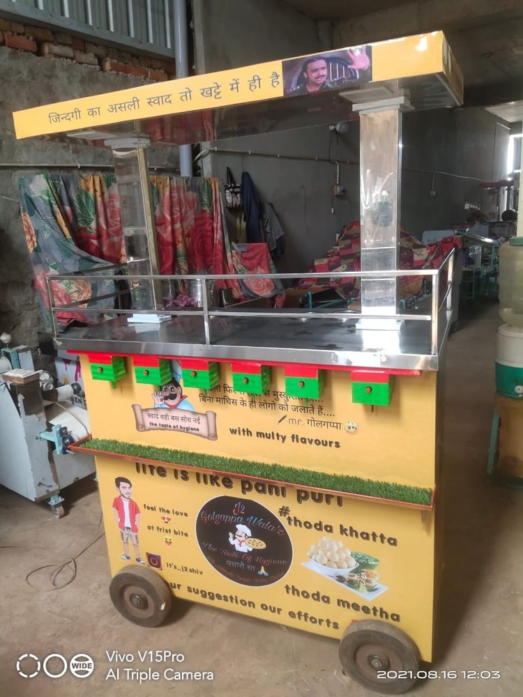 Automatic SS304&202 Pani Puri Vending Machine, Ac Single Phase, Model Type: Imm 004