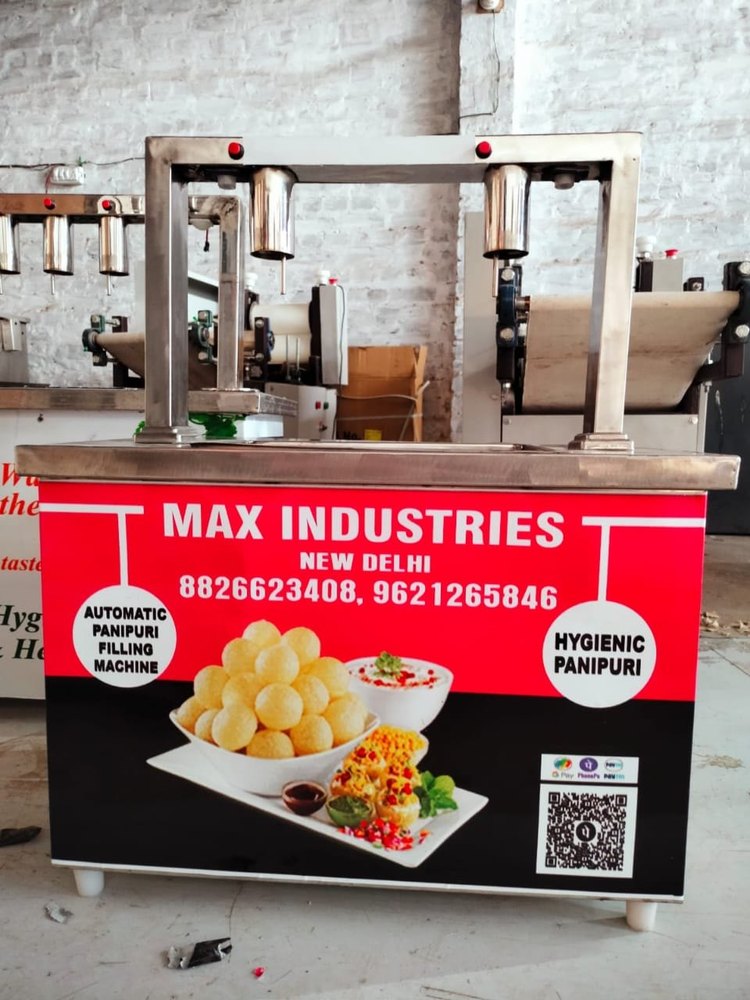 Automatic Water Pani Puri Vending Machine, 20watt Single Phase, Model Type: MIWV3